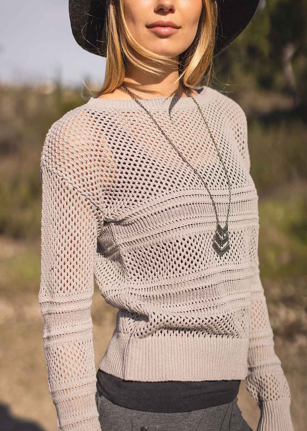 Borealis Sweater in Hemp & Organic Cotton - Image 4