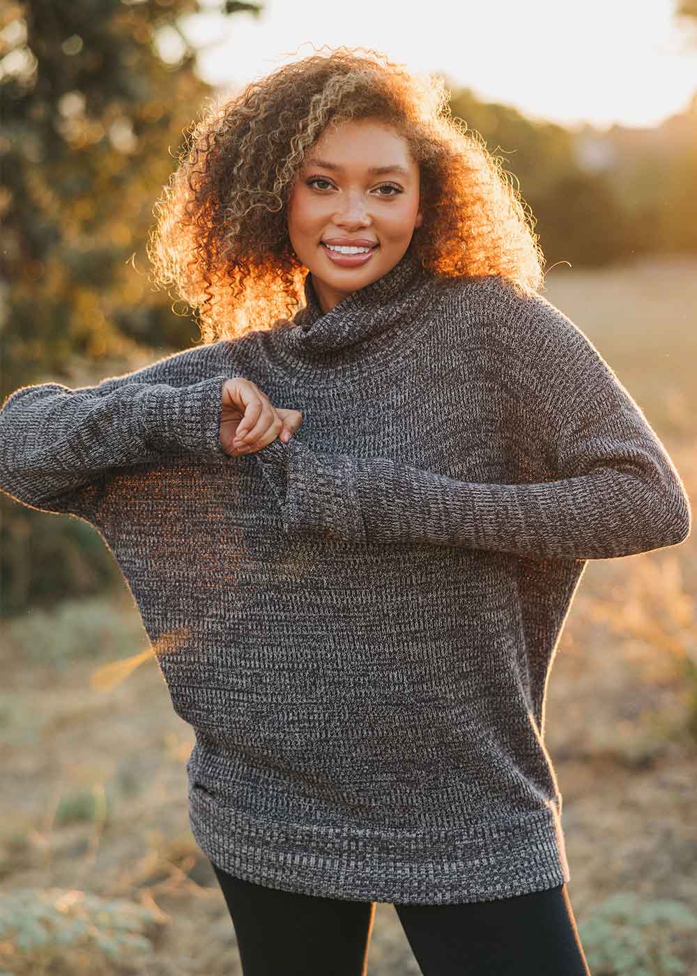 Morana Sweater in Hemp & Cotton Knit - Image 5