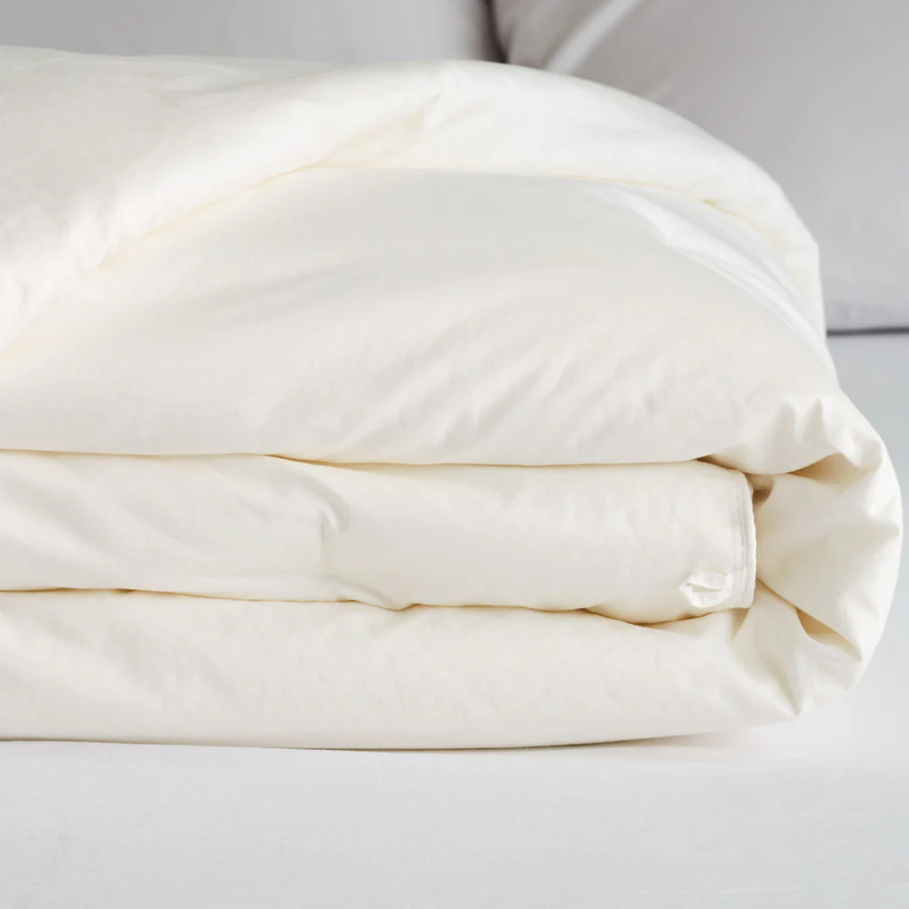 Mulberry Silk-filled Duvet Insert with Organic Cotton Shell - Image 6