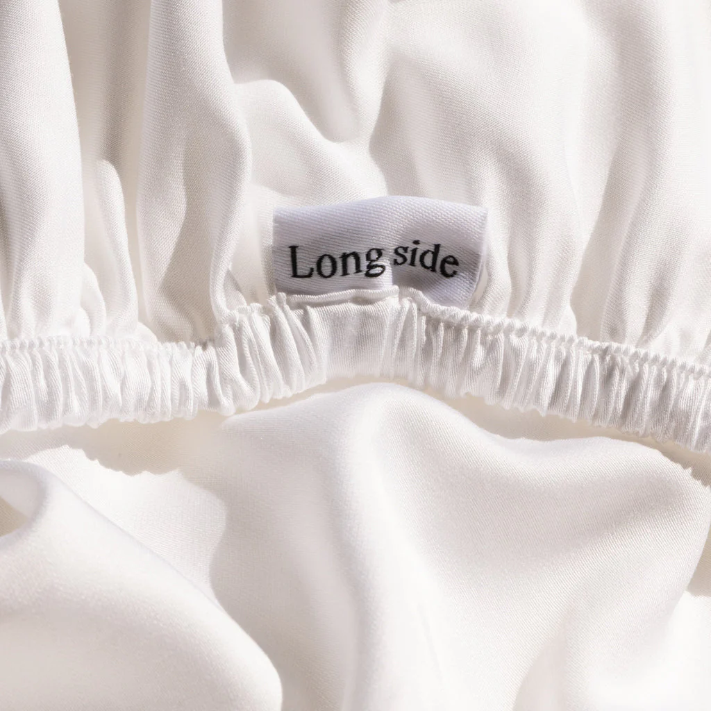 Organic Bamboo Sateen Fitted Sheet - Image 3