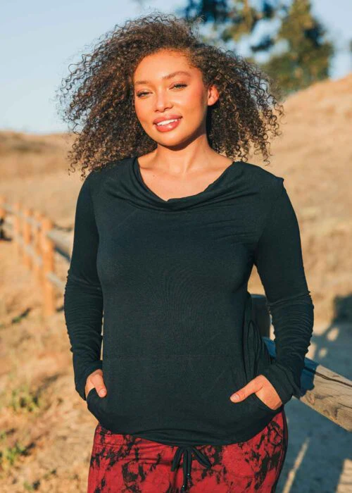 Shandra Tee in Bamboo & Organic Cotton - Image 3