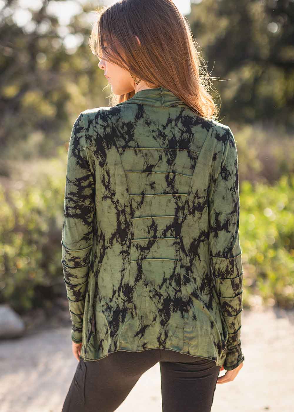 Twilight Tie-Dye Cardigan 2.0 HEMP - Image 7